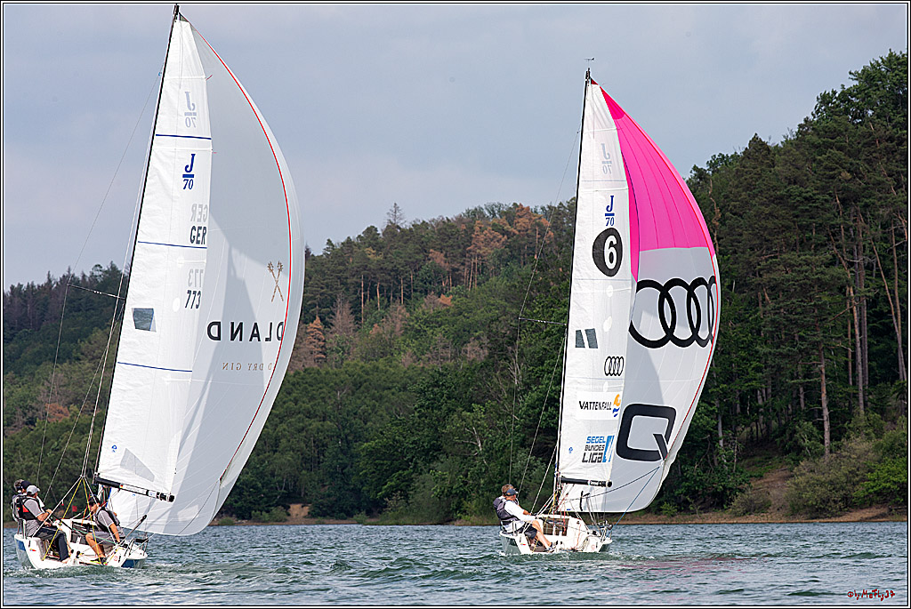 J70 - WOODLAND, 12.06.2021 Segelboot; Segeln; Woodland; Spinnaker; J70; Sorpesee; Sauerland